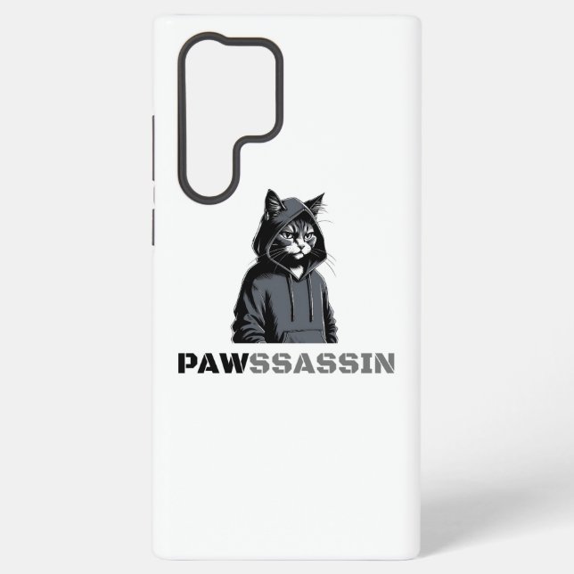 PAWSSASSIN Cat Samsung Case Galaxy Hülle (Rückseite)