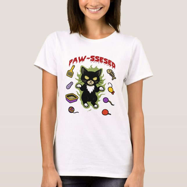 Pawssesed T-Shirt (Vorderseite)