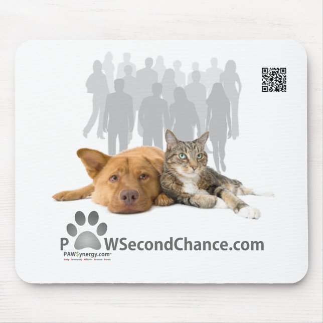 PAWSzweite Chance - Maus-Pad Mousepad (Vorne)