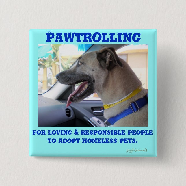 Pawtrolling Button (Vorderseite)