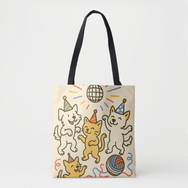 Pawty Animals-Tragetasche  (Vorderseite)