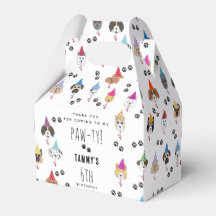 Pawty Cute Birthday Party Dogs