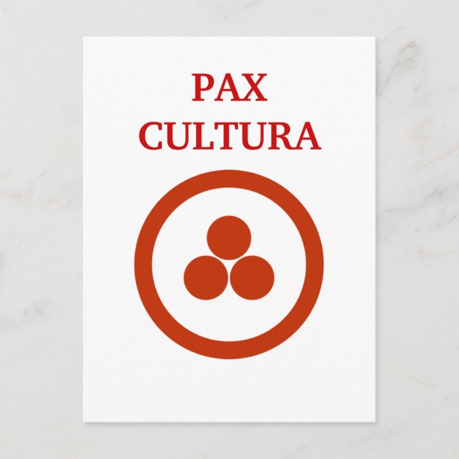 Pax Cultura Stationary Postkarte (Vorderseite)