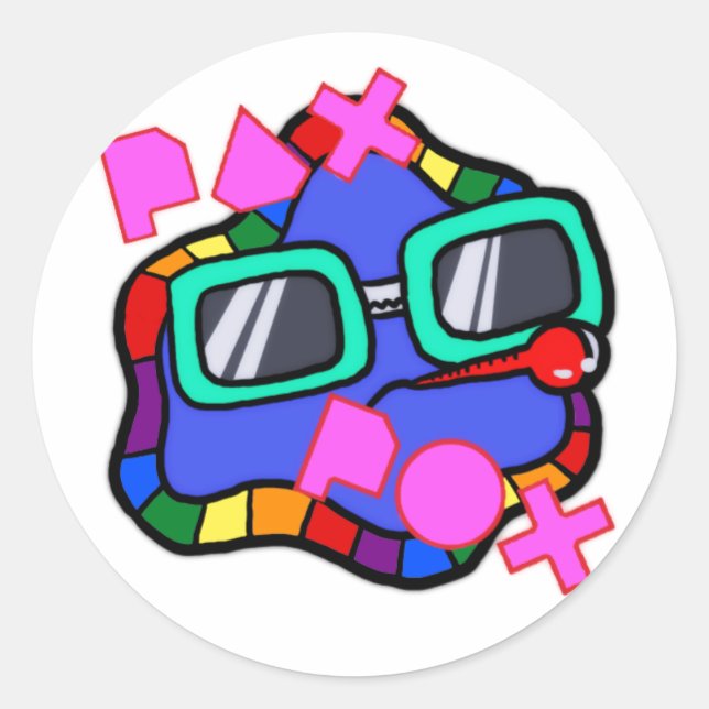 Pax Pox LGBTQ Stickers (Vorderseite)