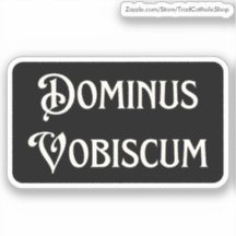 Pax Tecum Niedlicher lateinkatholischer Friede sei