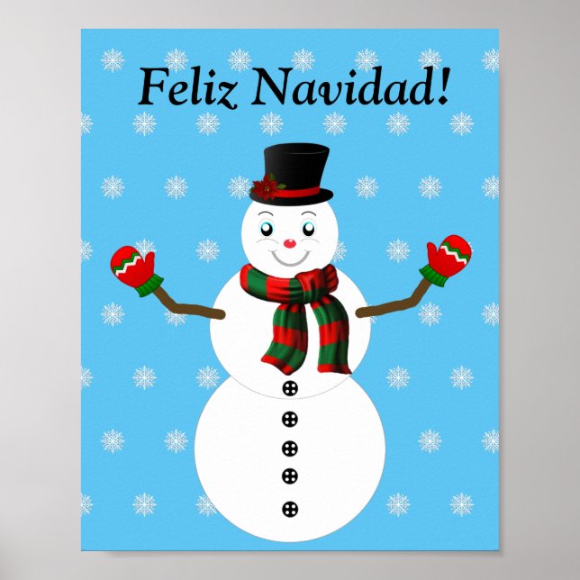 Pax the snowman poster (Vorne)