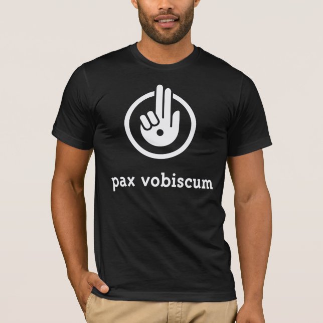 Pax Vobiscum T-Shirt (Vorderseite)