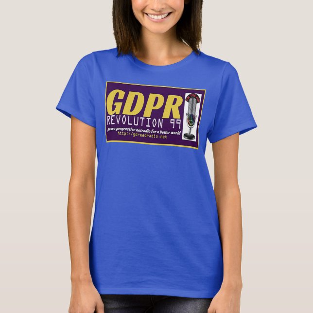 Paxspiration GDPR Krawatten-T-Shirt T-Shirt (Vorderseite)
