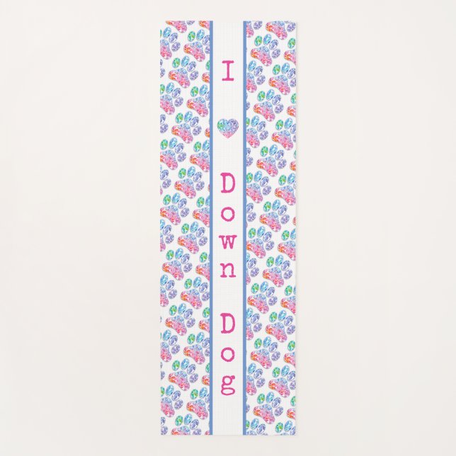 Pay Print Yoga Mat Yogamatte (Vorderseite)