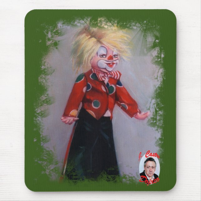 Payaso/Pallaso/Clown Mousepad (Vorne)