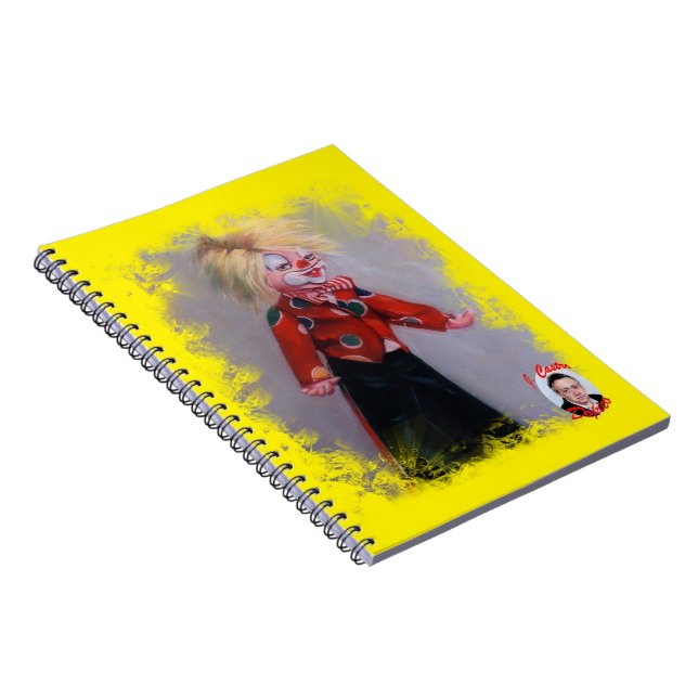 Payaso/Pallaso/Clown Notizblock (Rechte Seite)