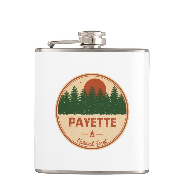 Payette National Forest Flachmann (Vorderseite)