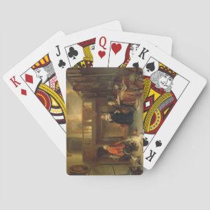 Paying the Tithe (oil on panel) Spielkarten