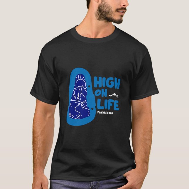 Paynes Ford Alpinismus Neuseeland T-Shirt (Vorderseite)