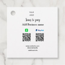 Paypal Cashapp Scan zur Zahlung von QR Name hinzuf