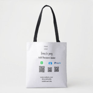 Paypal Cashapp Venmo-Scan zum Bezahlen QR-Geschäft