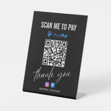 PAYPAL QR CODE SCAN ZU BEZAHLEN DANK SCHWARZ