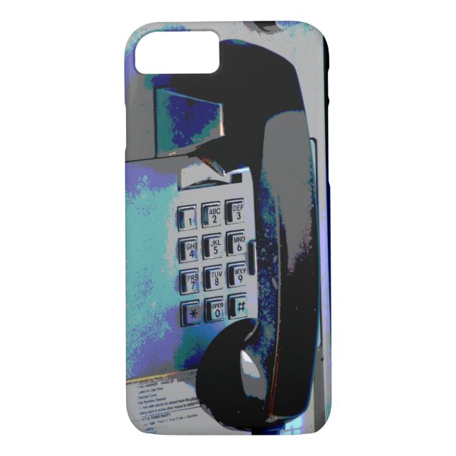 Payphone Barely There iPhone 7 Fall Case-Mate iPhone Hülle (Rückseite)
