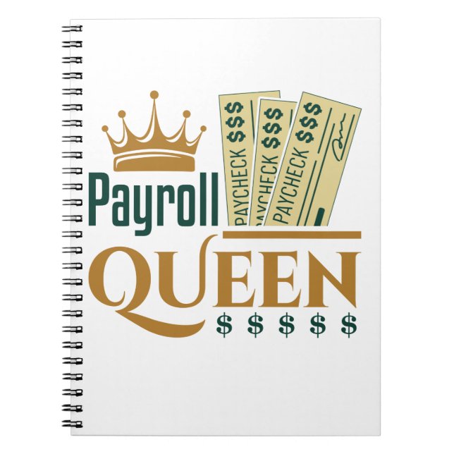 Payroll Queen Notizblock (Vorderseite)