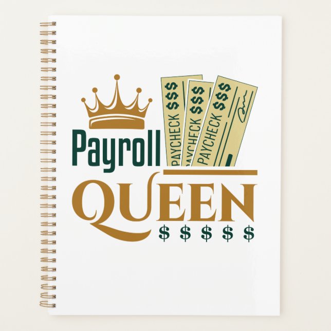 Payroll Queen Planer (Vorderseite)
