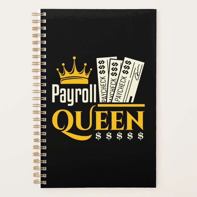 Payroll Queen Planer (Vorderseite)