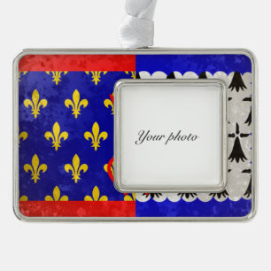 Pays de la Loire Rahmen-Ornament Silber