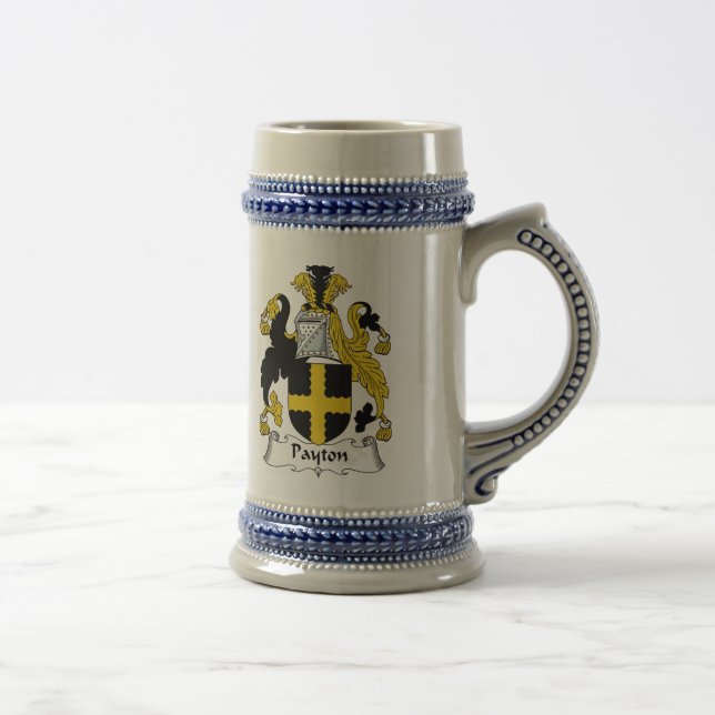 Payton Familienwappen Bierglas (Rechts)