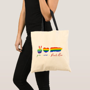 Paz Amor Puerto Rico Tasche Shopping Bag