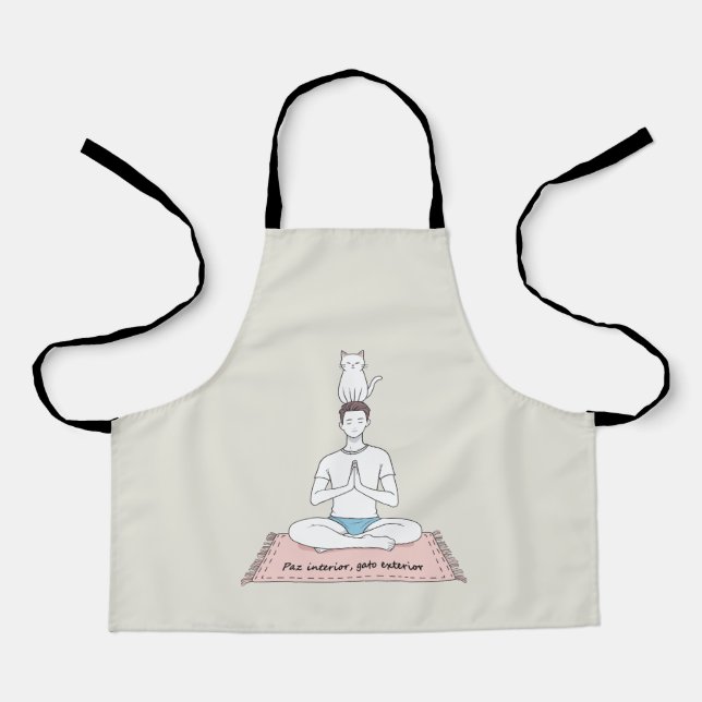 Paz Interior, Gato Exterior Schürze (Vorderseite)
