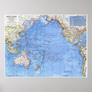 " Pazifik: 1969/heute - Detaillierte Angabe Poster