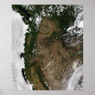 Pazifik Nordwestregion der Vereinigten Staaten Poster