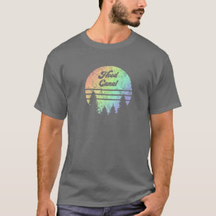 Pazifik Northwest-Regenbogen-Wetterlage Wandern T-Shirt