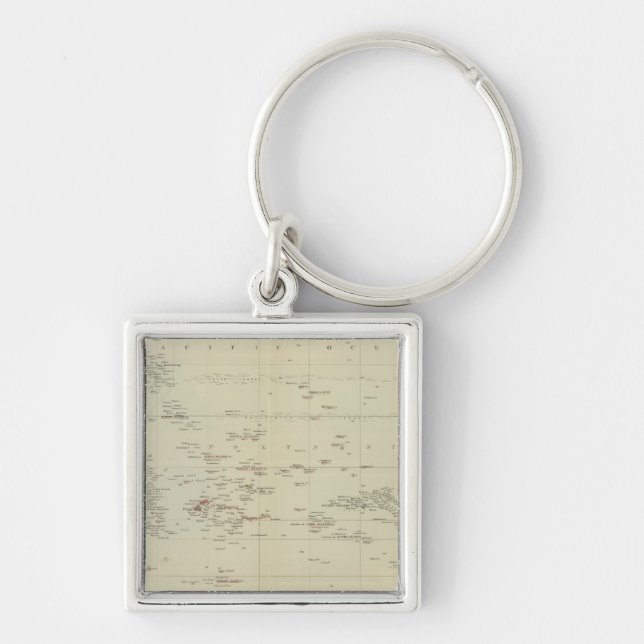 Pazifikinseln 2 schlüsselanhänger (Vorne)