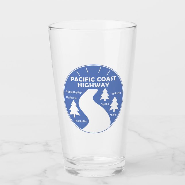 Pazifikküste Glas (Vorderseite)