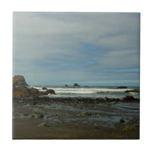 Pazifikküste im Redwood-Nationalpark Fliese
