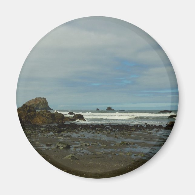 Pazifikküste - Redwood National Park Magnet (Vorne)