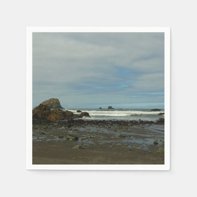 Pazifikküste - Redwood National Park Serviette (Vorderseite)