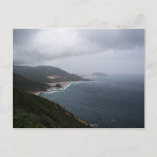 Pazifikküste von Highway 1 Postkarte