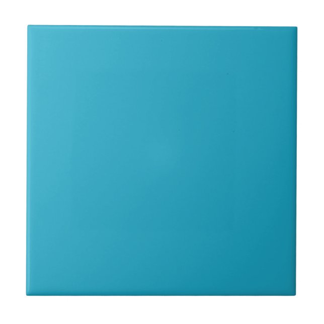 Pazifische blaue Solid-Farbschicht Fliese (Vorderseite)