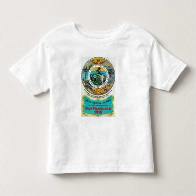 Pazifische internationale Ausstellung 2 Panamas Kleinkind T-shirt (Vorderseite)