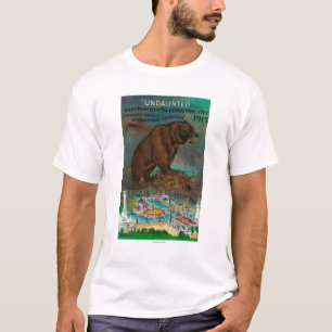 Pazifische internationale Ausstellungs-Anzeige T-Shirt