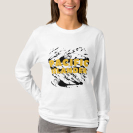 Pazifische Islander-Frauen-Langschläfer T-Shirt