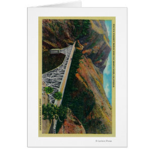 Pazifische Landstraßen-Brücke über Shasta Fluss