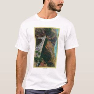 Pazifische Landstraßen-Brücke über Shasta Fluss T-Shirt
