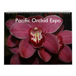 Pazifische Orchideen-Ausstellung Kalender