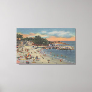 Pazifische Waldung, CA Leinwanddruck