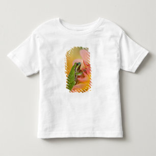 Pazifischer Laubfrosch auf Blumen in unserem Garte Kleinkind T-shirt