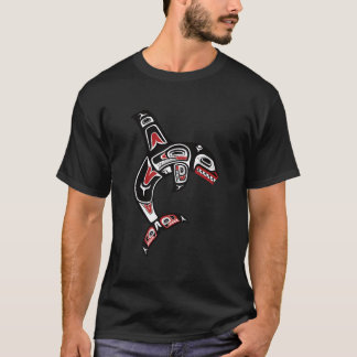 Pazifischer Nordwesten Haida Orca Er Wal T-Shirt