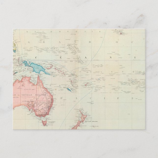 Pazifischer Ozean 10 Postkarte (Vorderseite)