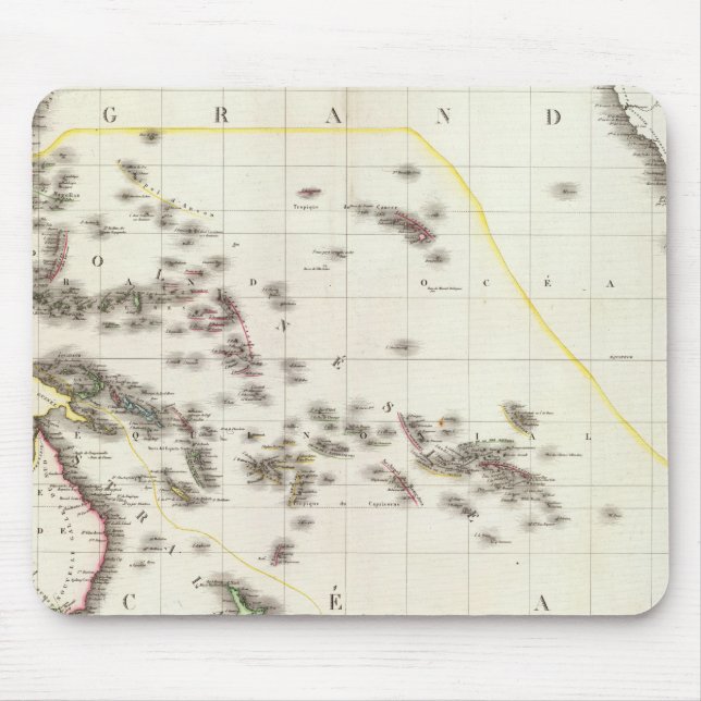 Pazifischer Ozean 4 Mousepad (Vorne)